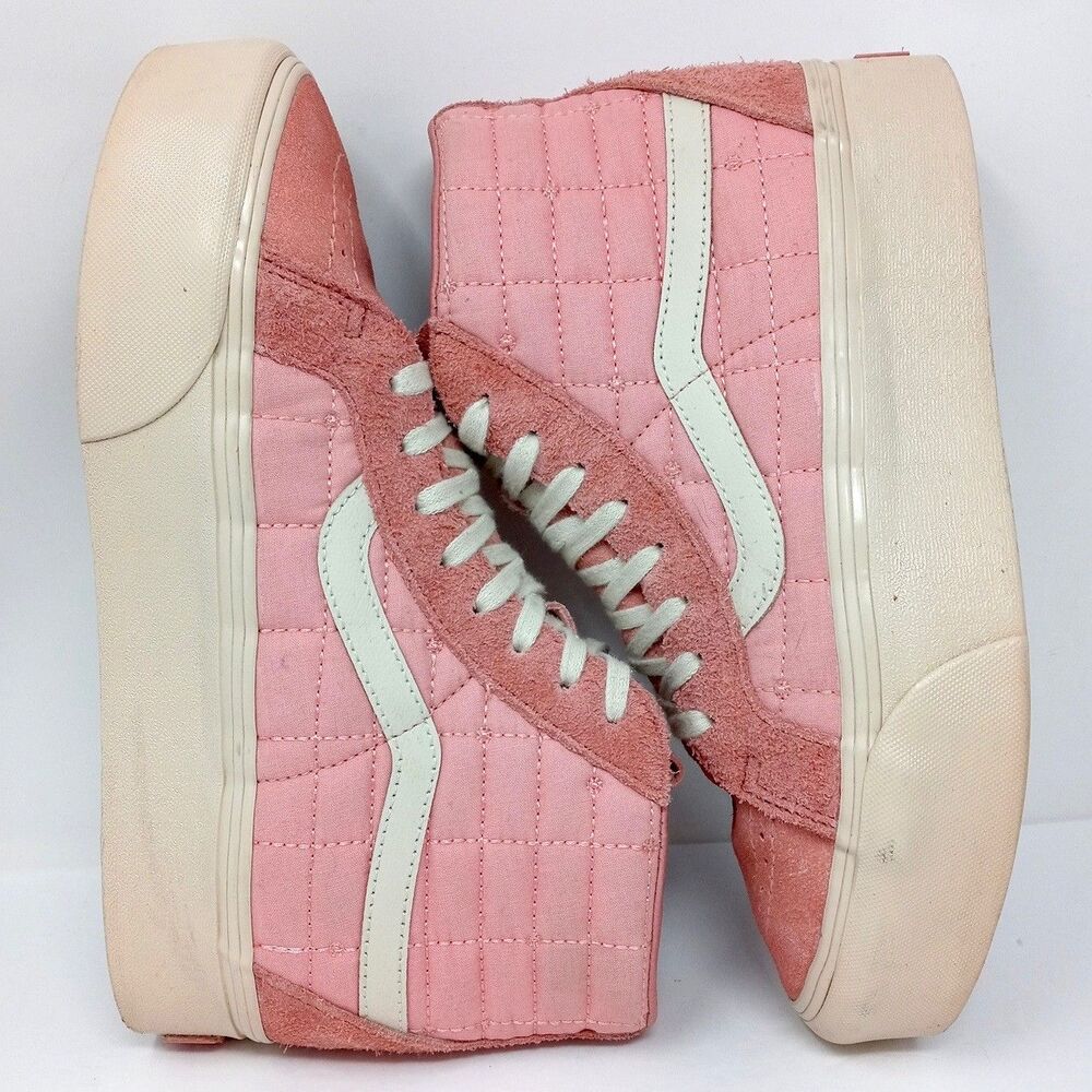 Vans x Joe Fresh Goods Sk8-Hi Platform Skate Sneakers Size Womens 10 / Mens 8.5 - Picture 6 of 9